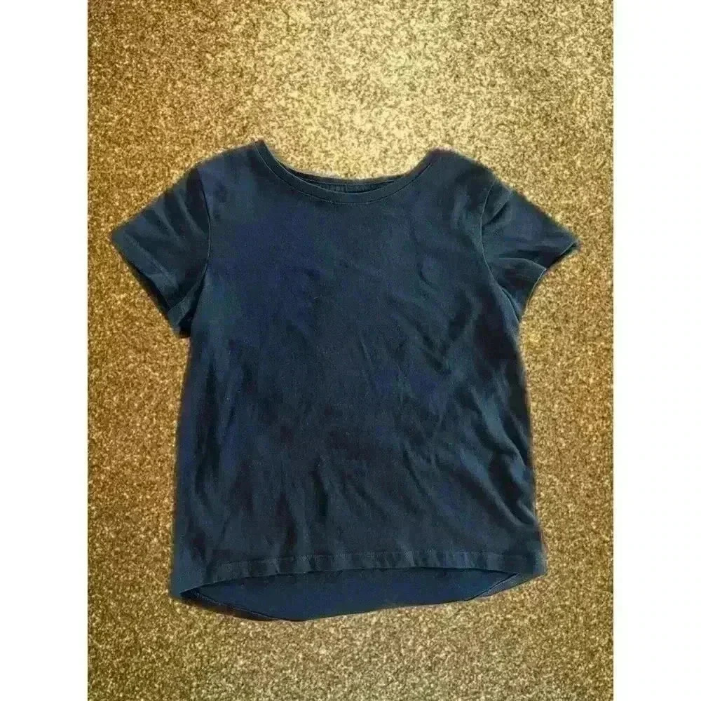 Girls Old Navy Softest Tee, Medium Color Black (0149) Check Pics For Condition